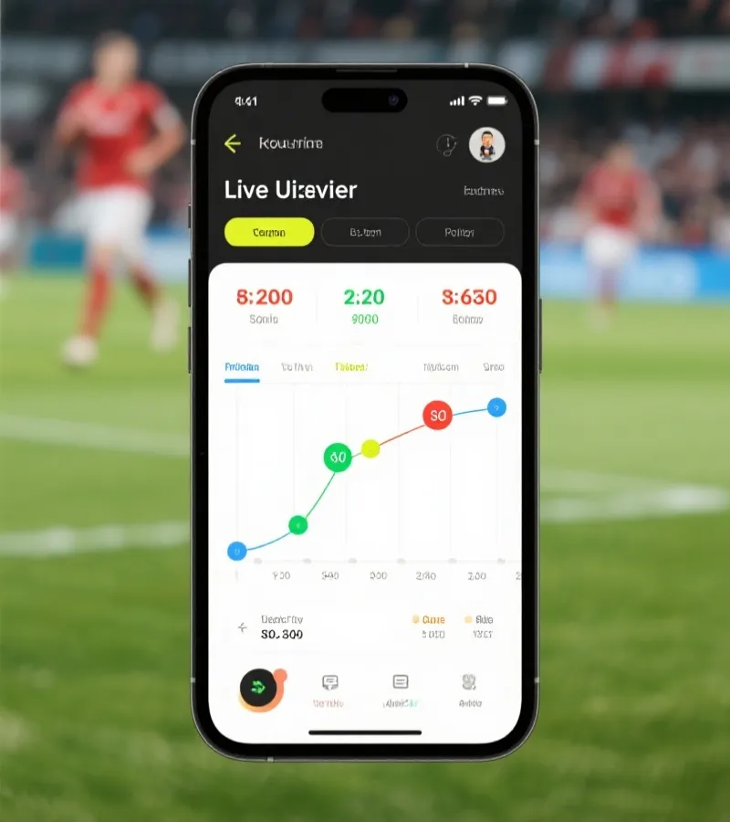 即时比分与赛程界面