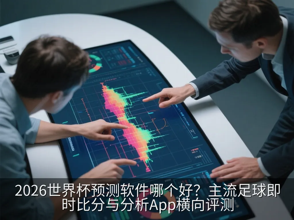 Abstract digital dashboard showing predictive analytics graphs and generic soccer themed illustrations